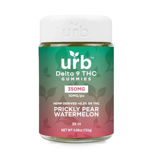 URB D9 THC 350MG GUMMIES - PRICKLY PEAR WATERMELON