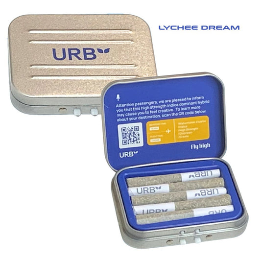 URB THCA 3.5G JOINT CASE SATIVA - LYCHEE DREAM