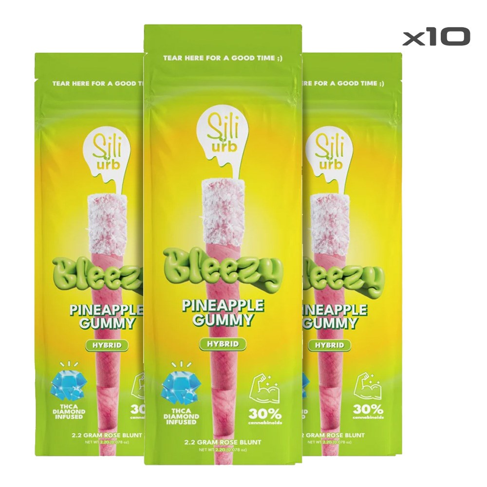 SILIXURB THCA 2.2G ROSE BLUNT INDICA - PINEAPPLE GUMMY