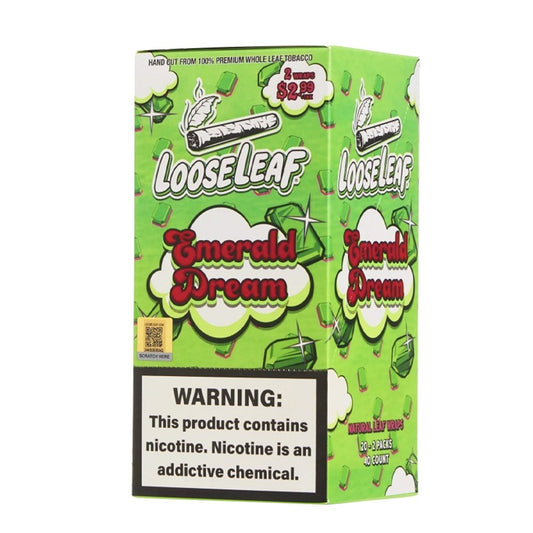 LOOSELEAF 2CT/2.99 WRAPS - EMERALD DREAM