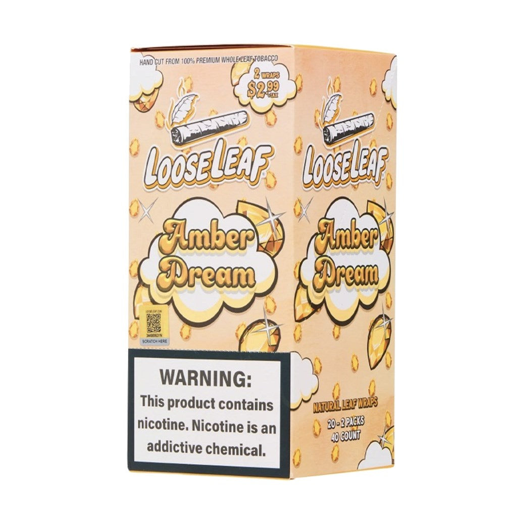 LOOSELEAF 2CT/2.99 WRAPS - AMBER DREAM