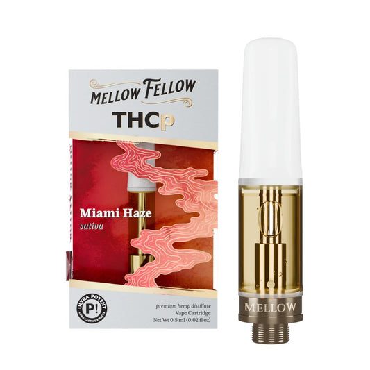 MELLOW FELLOW THCP 0.5G CARTRIDGE SATIVA - MIAMI HEAT