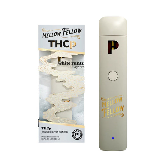 MELLOW FELLOW THCP 0.5G DISPOSABLE HYBRID - WHITE RUNTZ