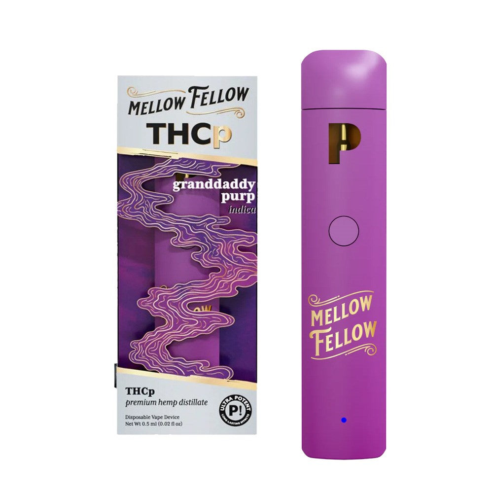 MELLOW FELLOW THCP 0.5G DISPOSABLE INDICA - GRANDADDY PURP