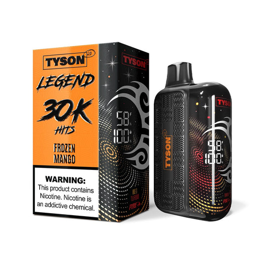 TYSON LEGEND 5%NIC 30KPUFFS DISPOSABLE - FROZEN MANGO