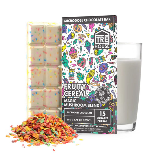 TRE HOUSE MAGIC MUSHROOM CHOCOLATE - FRUITY CEREAL
