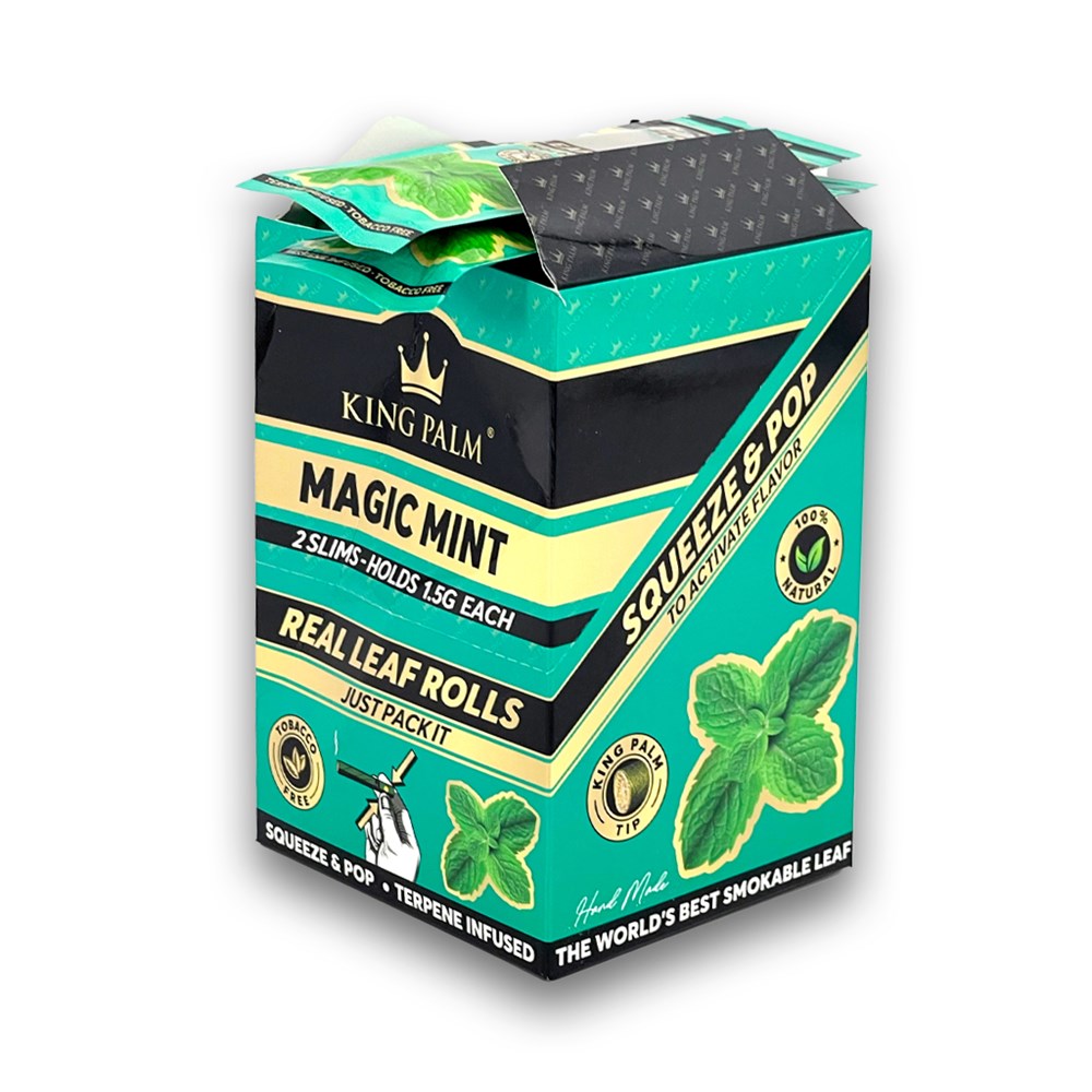 KING PALM SLIM 1.5G ROLLS - MAGIC MINT