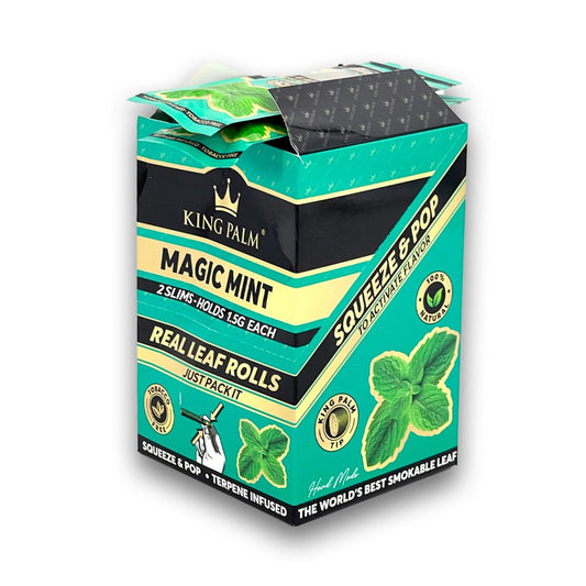 KING PALM SLIM 1.5G ROLLS - MAGIC MINT
