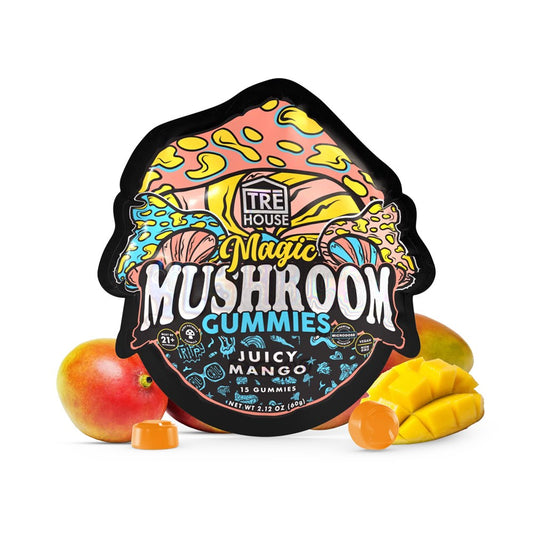 TRE HOUSE MAGIC MUSHOOM GUMMIES - JUICY MANGO