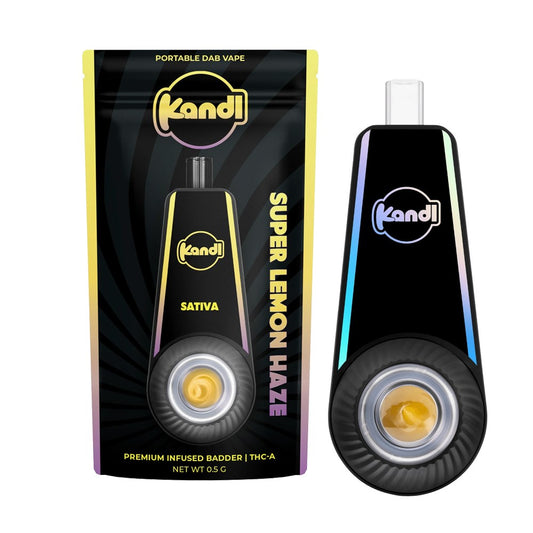 KANDL PREMIUM THCA INFUSED BADDER DAB SATIVA - LEMON HAZE