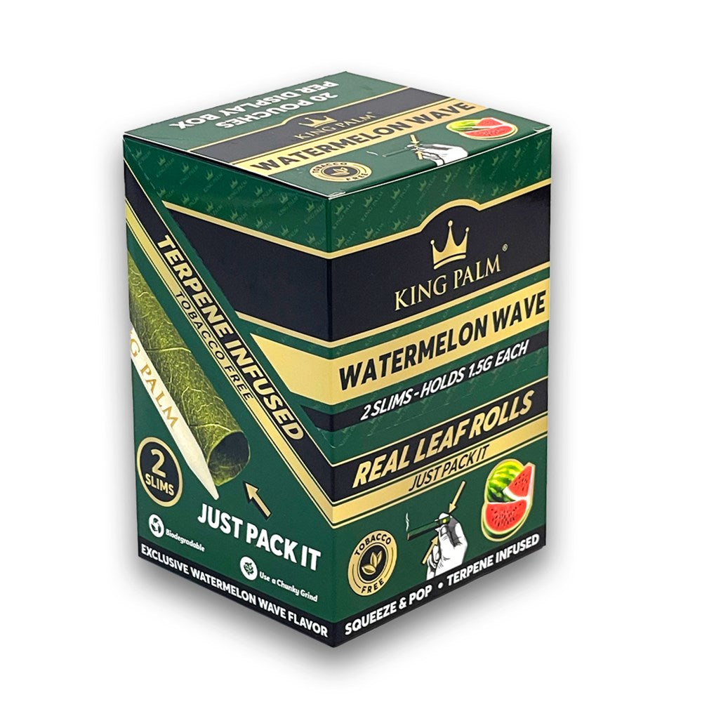 KING PALM SLIM 1.5G ROLLS - WATERMELON WAVE