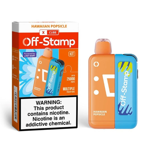 OFF- STAMP X CUBE 25K DISPOSABLE KIT - HAWAIIAN POPSICLE