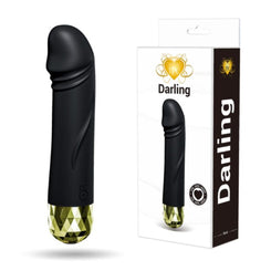 DARLING METALLIC ACCENT BULLET - BLACK