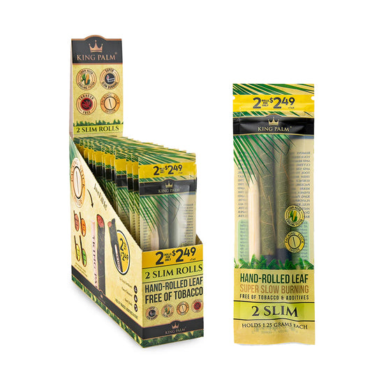 KING PALM 2 SLIM ROLLS 2/$2.49