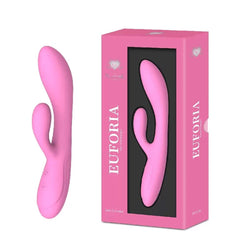 EUFORIA LIQUID SILICONE RABBIT - PINK