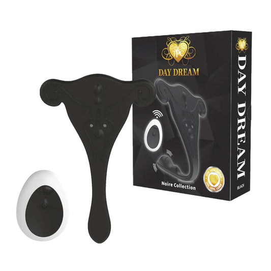 DAYDREAM REMOTE PANTY VIBE SET - BLACK