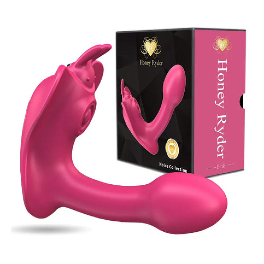 HONEY RYDER MULTI FUNCTION VIBE W/ REMOTE - PINK