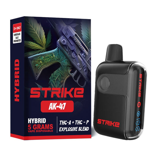 STRIKE THCA/THCP 5G VAPE DISPOSABLE HYBRID - AK-47