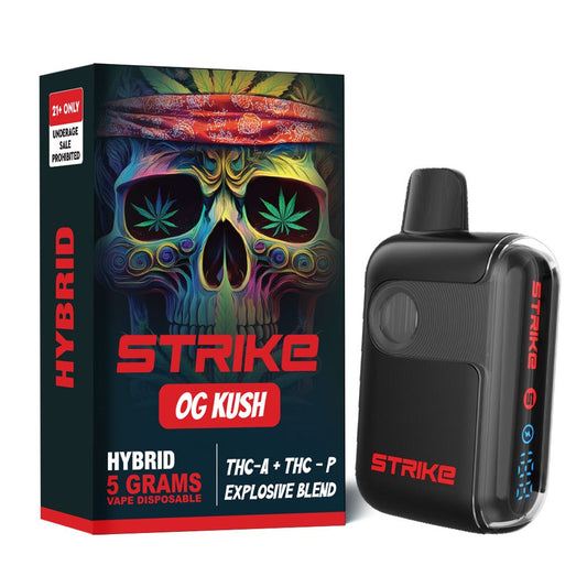 STRIKE THCA/THCP 5G VAPE DISPOSABLE HYBRID - OG KUSH
