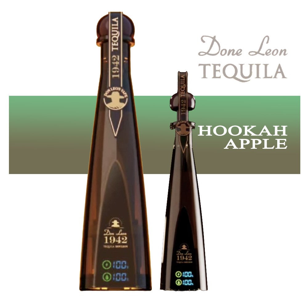 DON LEON 5% 24K PUFFS DISPOSABLE - HOOKAH APPLE
