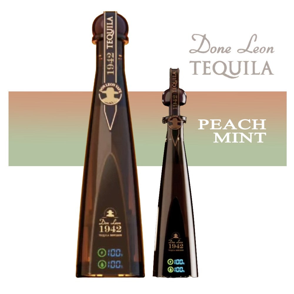 DON LEON 5% 24K PUFFS DISPOSABLE - PEACH MINT