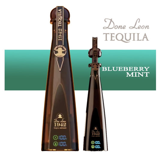 DON LEON 5% 24K PUFFS DISPOSABLE - BLUEBERRY MINT