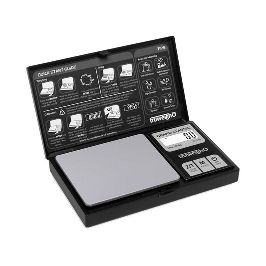 TRUWEIGH GRAND CLASSIC 1000GX0.1G MINI SCALE - BLACK