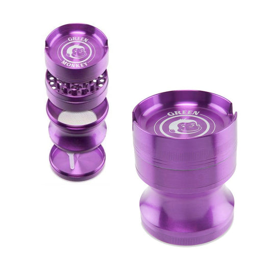 GREEN MONKEY CHACMA 63MM GRINDER - PURPLE