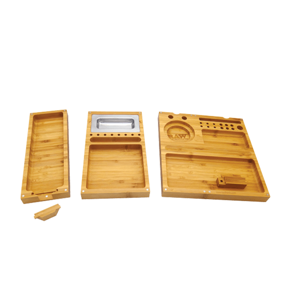 RAW TRIPLE FLIP ROLLING TRAY – Ben Exotics