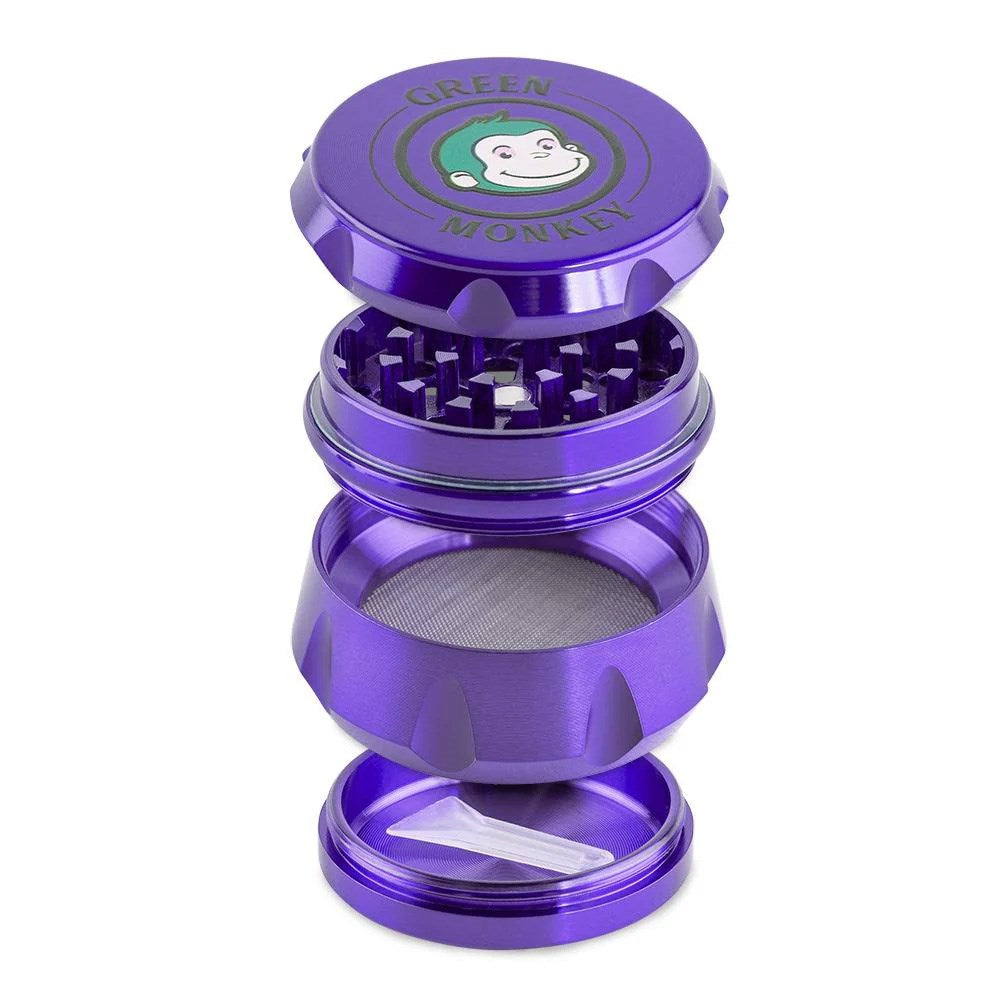 GREEN MONKEY JAVAN 63MM GRINDER - PURPLE