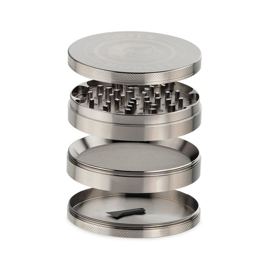 GREEN MONKEY CAPUCHIN 100MM GRINDER - GUNMETAL