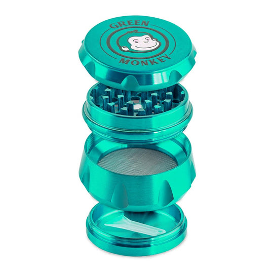 GREEN MONKEY JAVAN 63MM GRINDER - GREEN