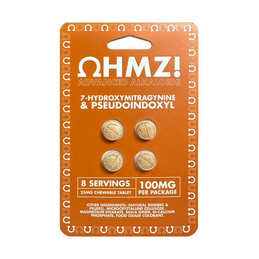 OHMZ! 7 HYDROXI 25MG 4CTS KRATOM