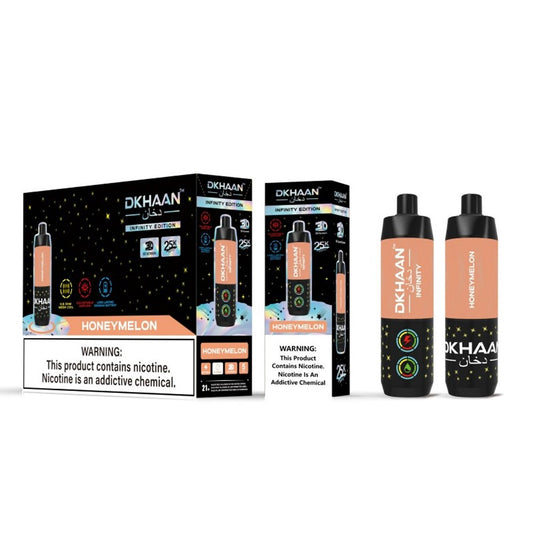 DKHAAN 5% NIC 25KPUFFS DISPOSABLE - HONEY MELON