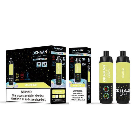 DKHAAN 5% NIC 25KPUFFS DISPOSABLE - MARTINO