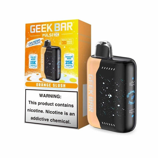 GEEK BAR PULSE X 5% NIC 25000 PUFFS DISPOSABLE - ORANGE SLUSH