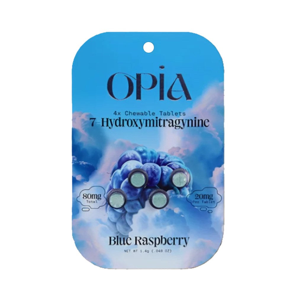 OPIA 7 OH 4CTS TABLET KRATOM - BLUE RASP