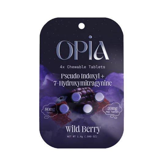 OPIA PSEUDO 4CTS TABLET KRATOM - WILD BERRY