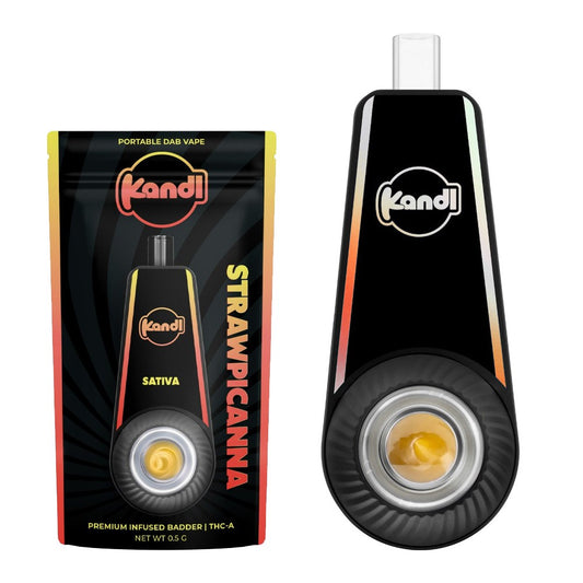KANDL PREMIUM THCA INFUSED BADDER DAB SATIVA - STRAWPICANNA
