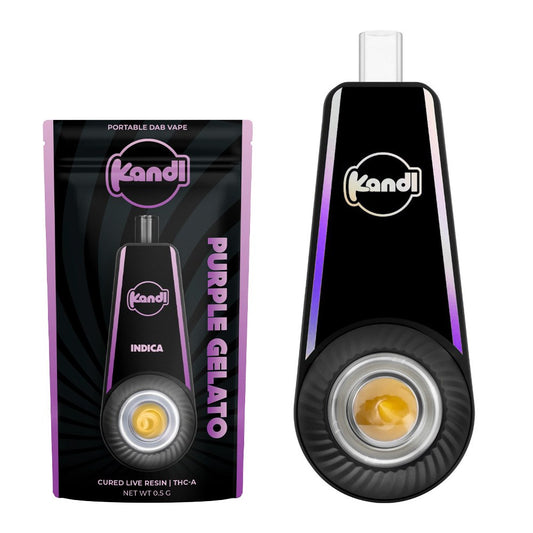 KANDL CURED THCA LIVE RESIN DAB INDICA - PURPLE GELATO