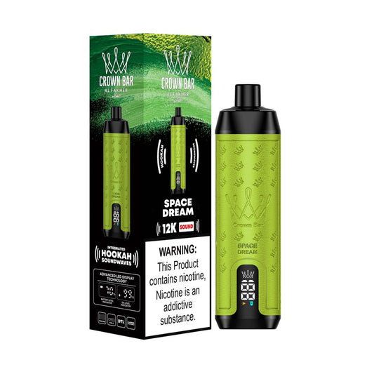 ALFAKHER CROWN BAR 5%NIC 12000PUFFS - SPACE DREAM