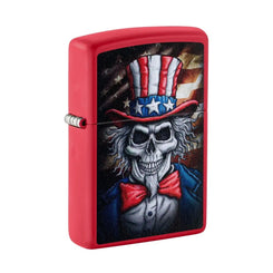 ZIPPO 233 UNCLE SAM SKULL DESIGN LIGHTER