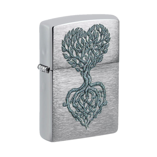 ZIPPO 200 TREE OF LOVE DESIGN LIGHTER