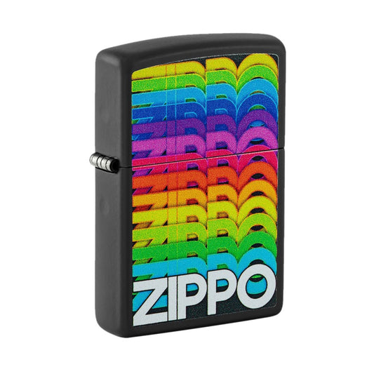 ZIPPO 218 RAINBOW DESIGN LIGHTER