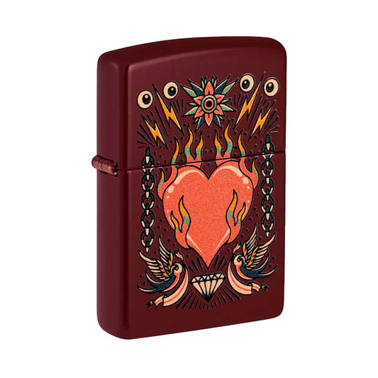 ZIPPO TATTO HEAT DESIGN LIGHTER