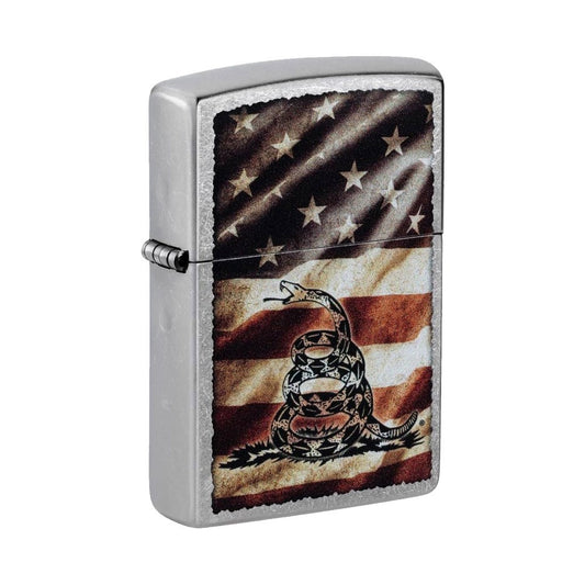 ZIPPO 207 DON'T TREAD ON ME DESIGN LIGHTER