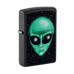 ZIPPO 218 GLOWING ALIEN DESIGN LIGHTER