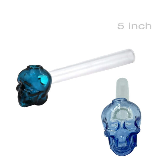 SKULL HEAD LONG OIL PIPE