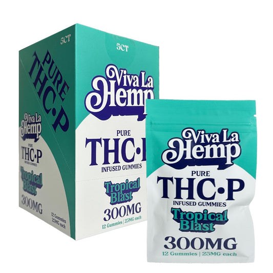 VIVA LA HEMP THCP 300MG 12CT GUMMIES - TROPICAL BLAST