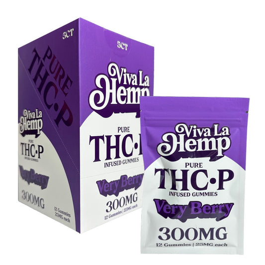 VIVA LA HEMP THCP 300MG 12CT GUMMIES - VERY BERRY